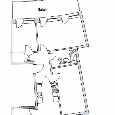 2,5-Zimmer-Genossenschaftswohnung in Hamburg